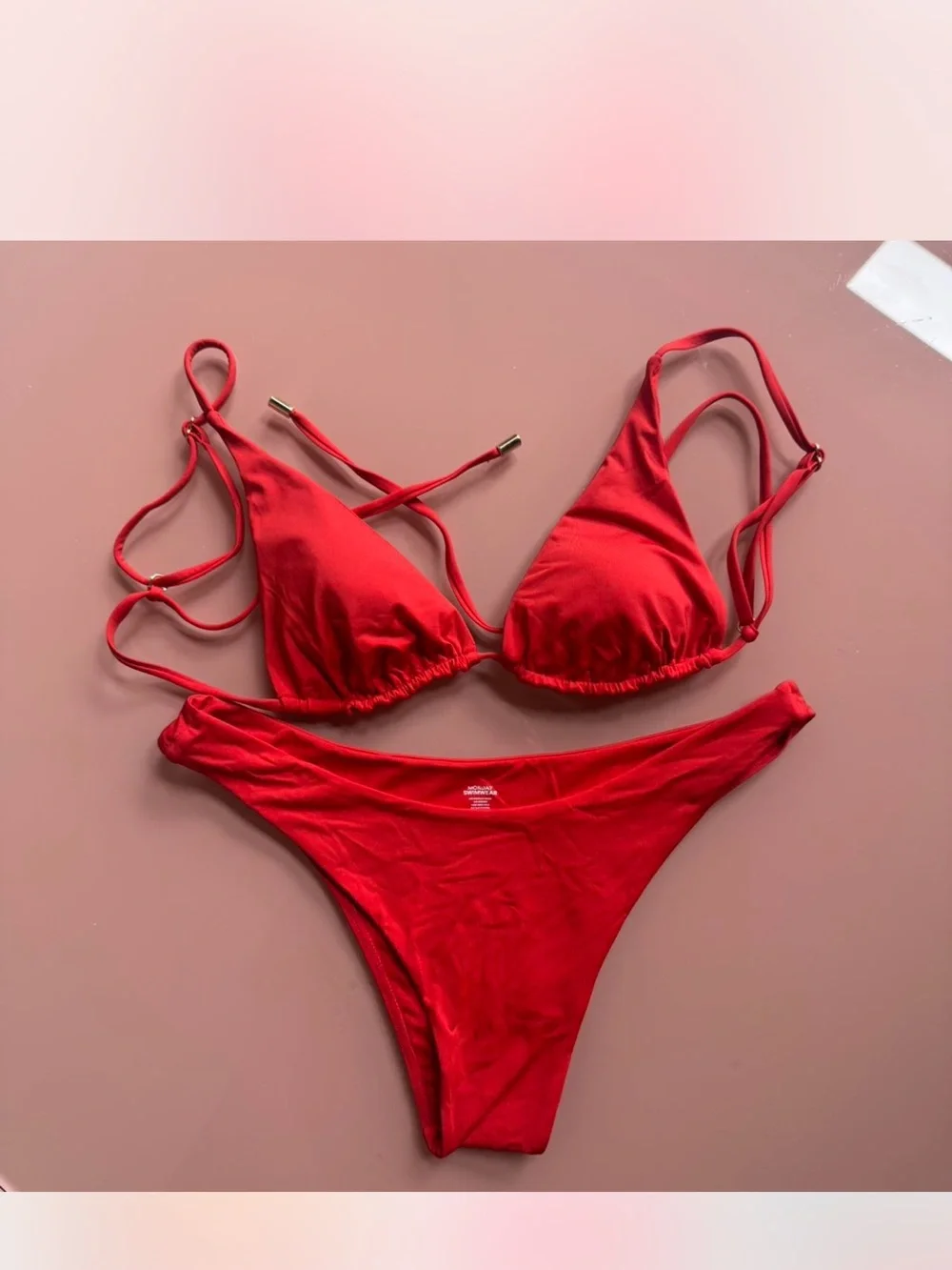 Monday Swimwear Kauai Top - Chili Pepper